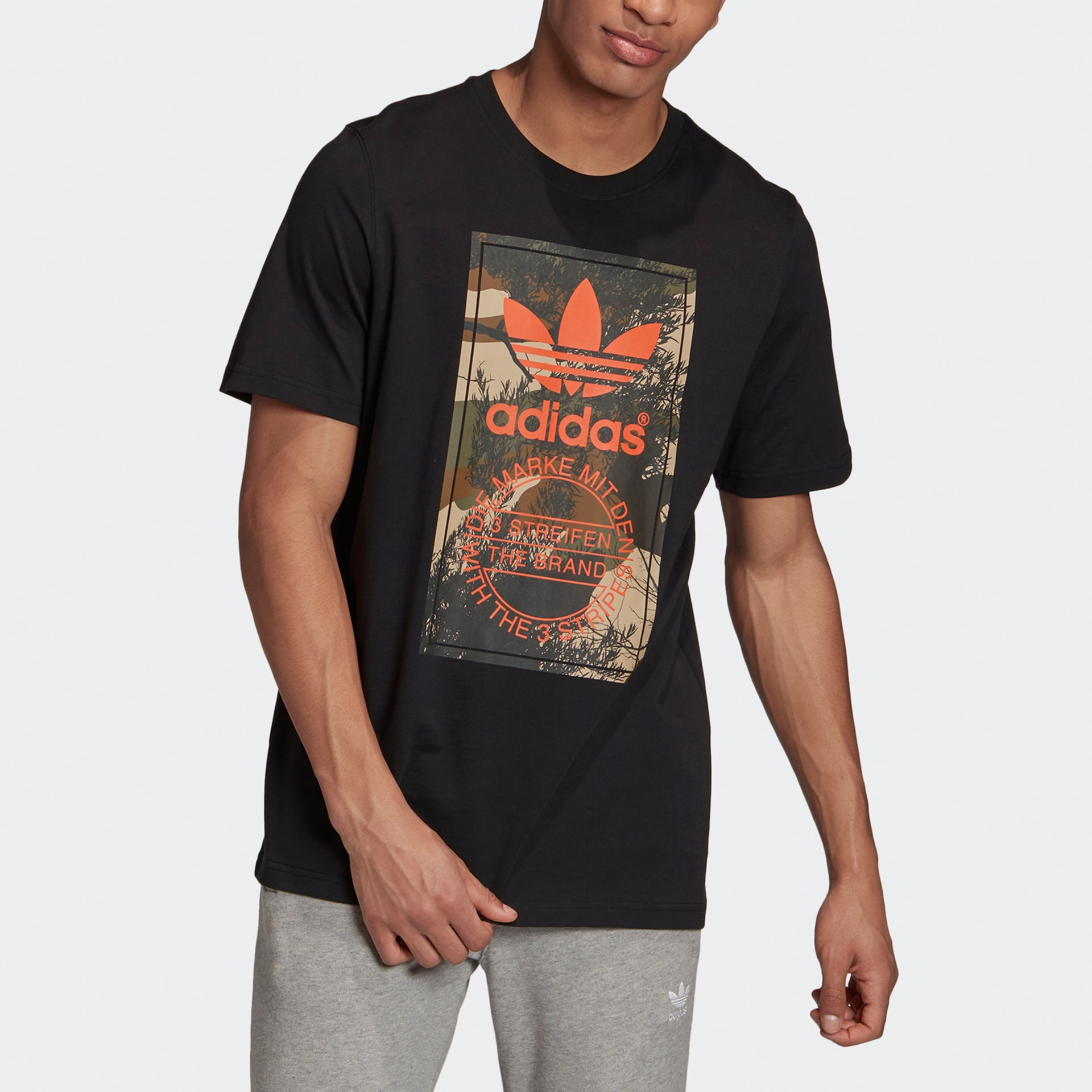Adidas originals Camo Tongue Tee LogoT — фото 2