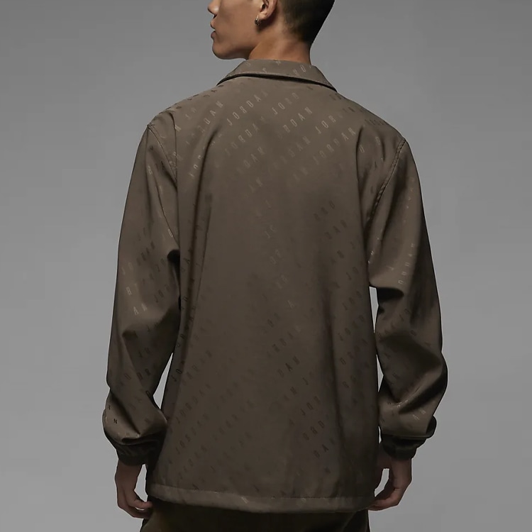 Jordan Essential Coach Jacket Beige — фото 4