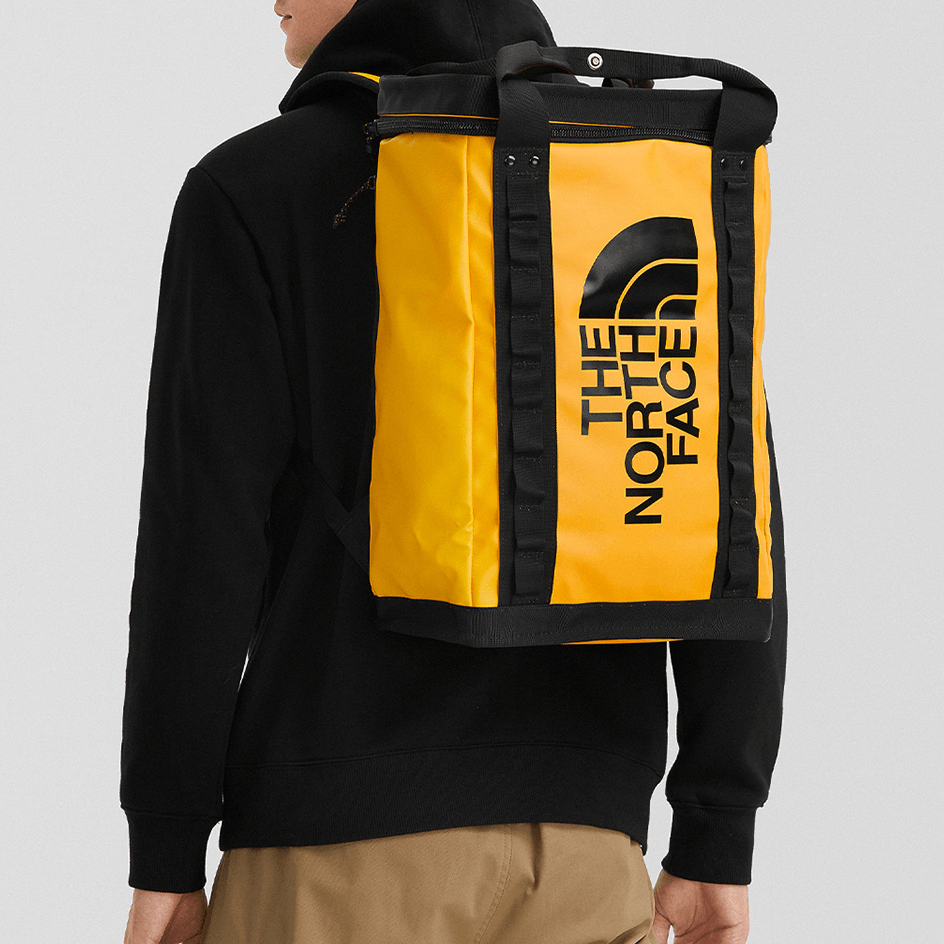 The North Face PVC Backpack Yellow — фото 7