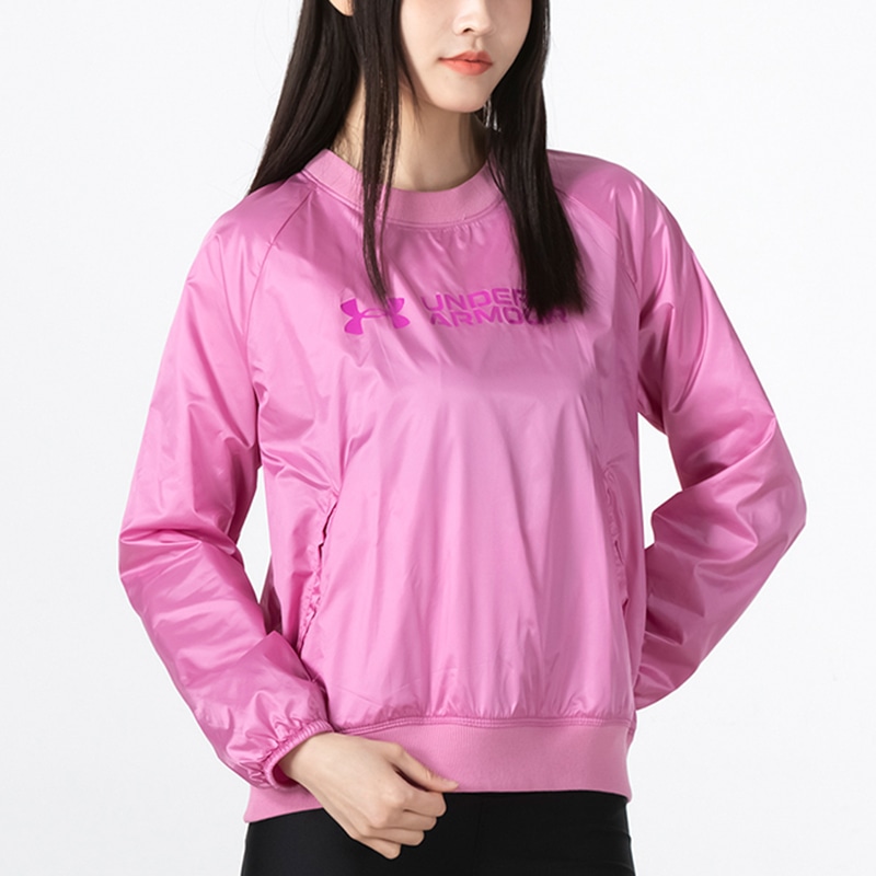 Under Armour Recover Woven Shine Crew — фото 2