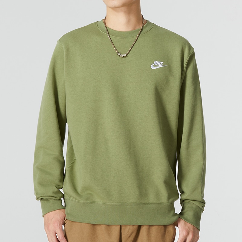 Nike NSW Club Crew Green — фото 2