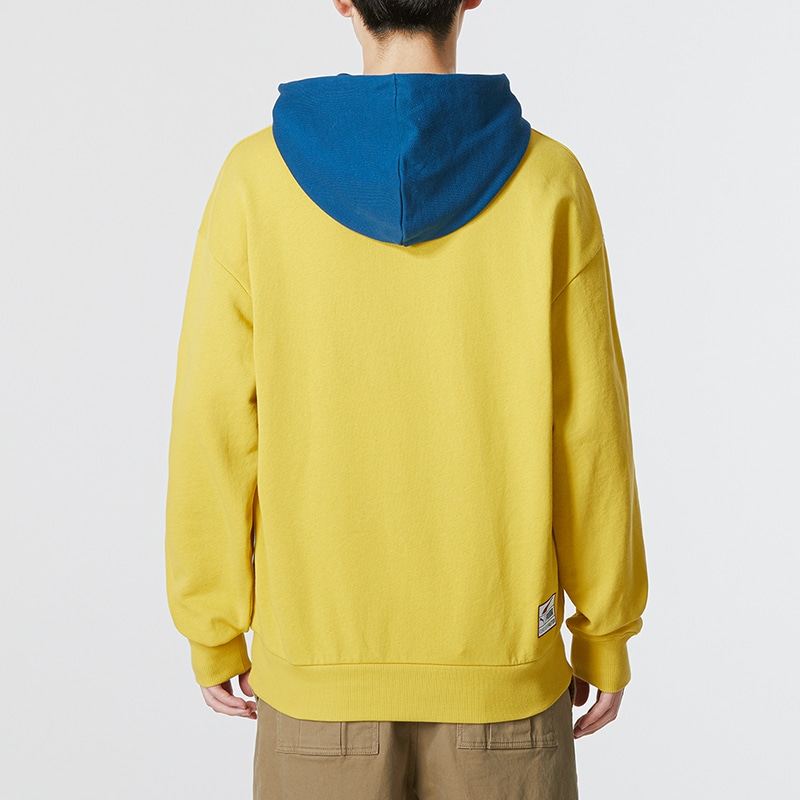 Puma Team Badge Hoodie Yellow — фото 3