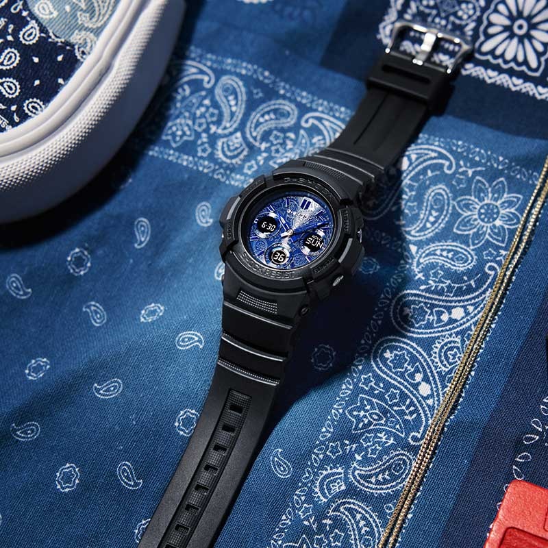 Casio G-SHOCK AWG-M100SBP-1APR — фото 4
