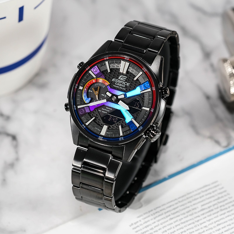Casio EDIFICE ECB-S100YHG-1APR — фото 4