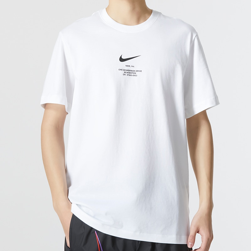 Nike NSW Tee Big Swoosh White — фото 2