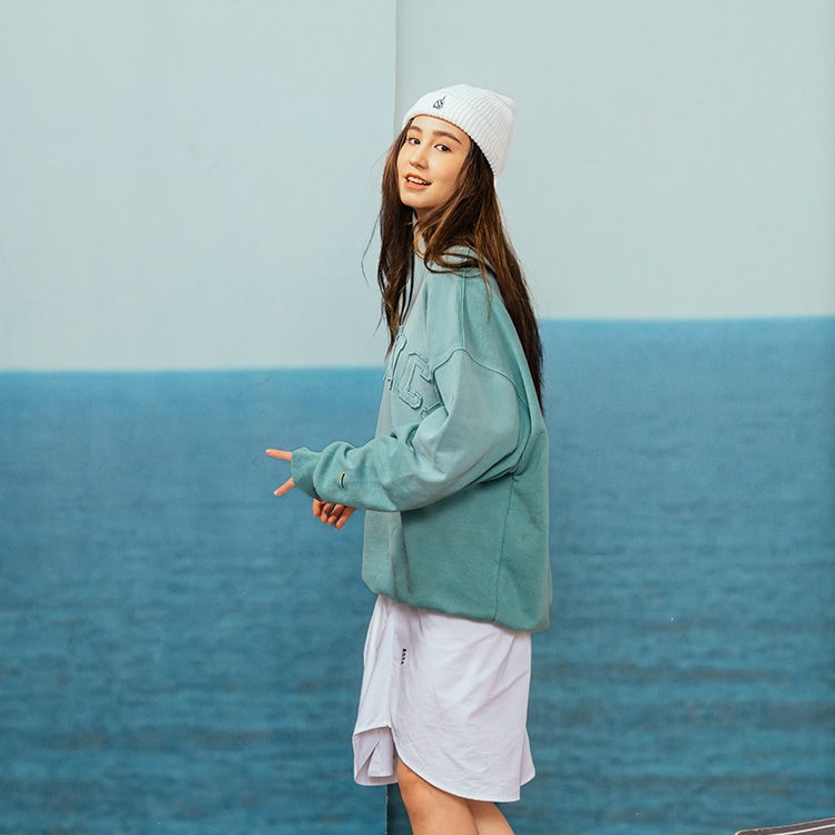 Nautica White Sail Nautica Logo Crewneck Sweatshirt — фото 3
