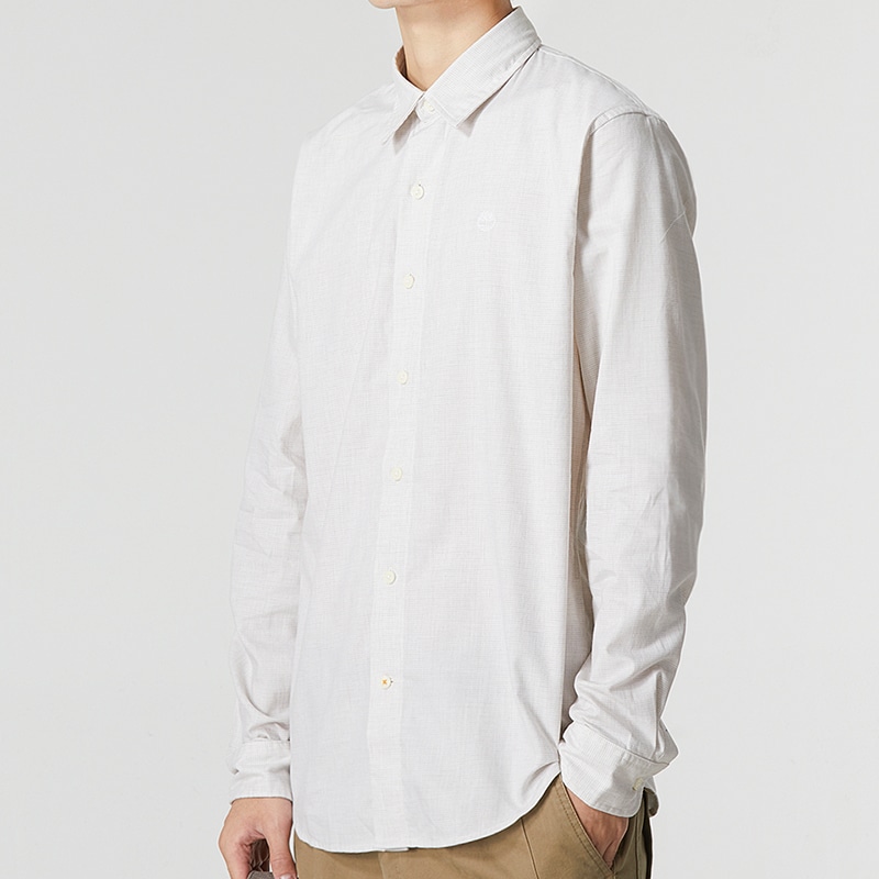 Timberland Subtle Check Lightweight Flannel Shirt — фото 2