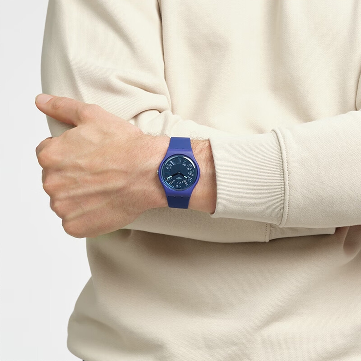 Swatch 31.34mm SO29N107 — фото 4