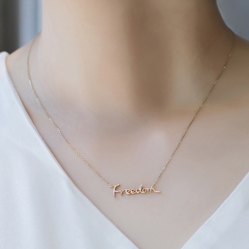 Rareme Ruomi Freedom 18k Gold Necklace — фото 2