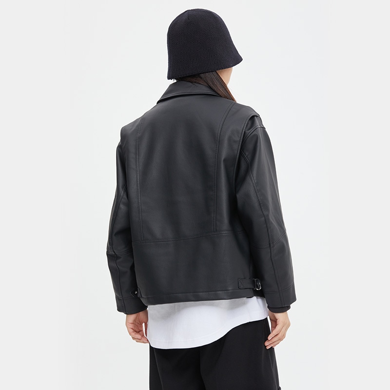 RMTCRW ROMANTIC CROWN Куртка (Арт. VEGAN LEATHER SINGLE JACKET) — фото 4