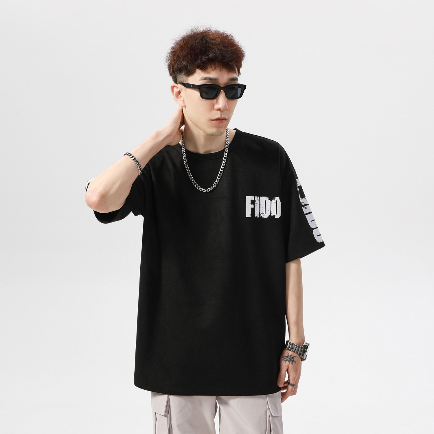 Fido Dido Vintage Logo Graffiti Tee — фото 4