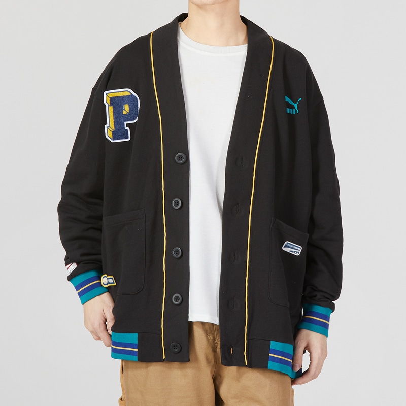 Puma Team Badge V-neck Jacket Tr Logo — фото 2