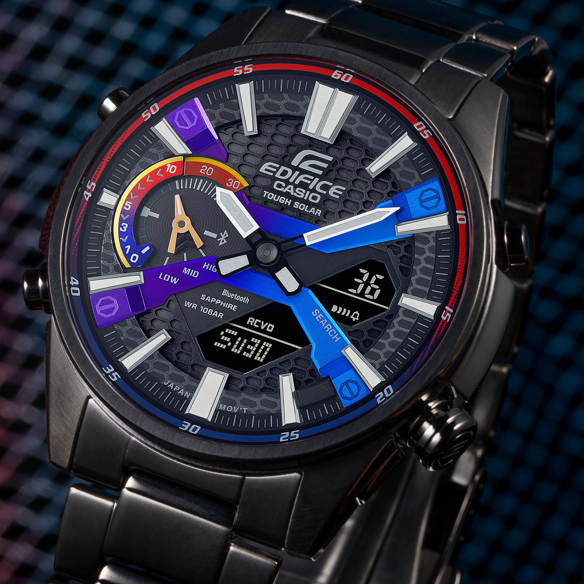 Casio EDIFICE ECB-S100YHG-1APR — фото 2