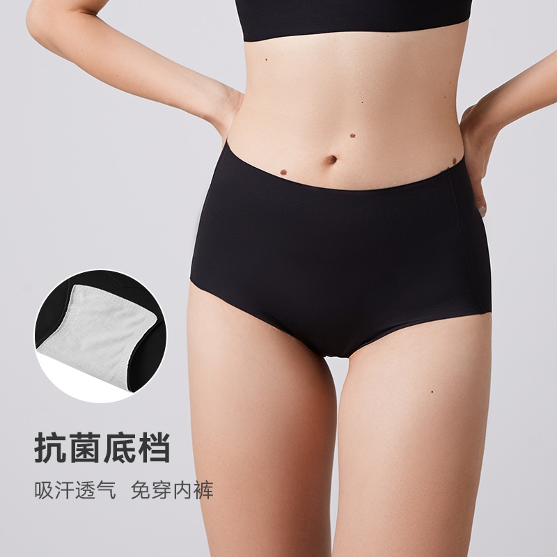 弗利少女 Fuli Mid-Rise Briefs Black — фото 3