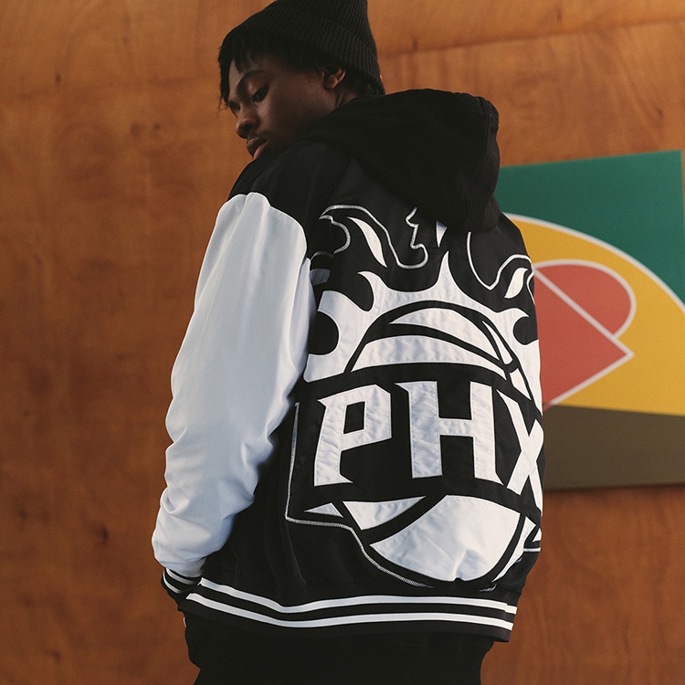 Starter x NBA Suns Jacket Black — фото 6