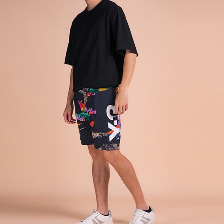 Y-3 SS22 Large Logo Floral Swim Shorts — фото 5