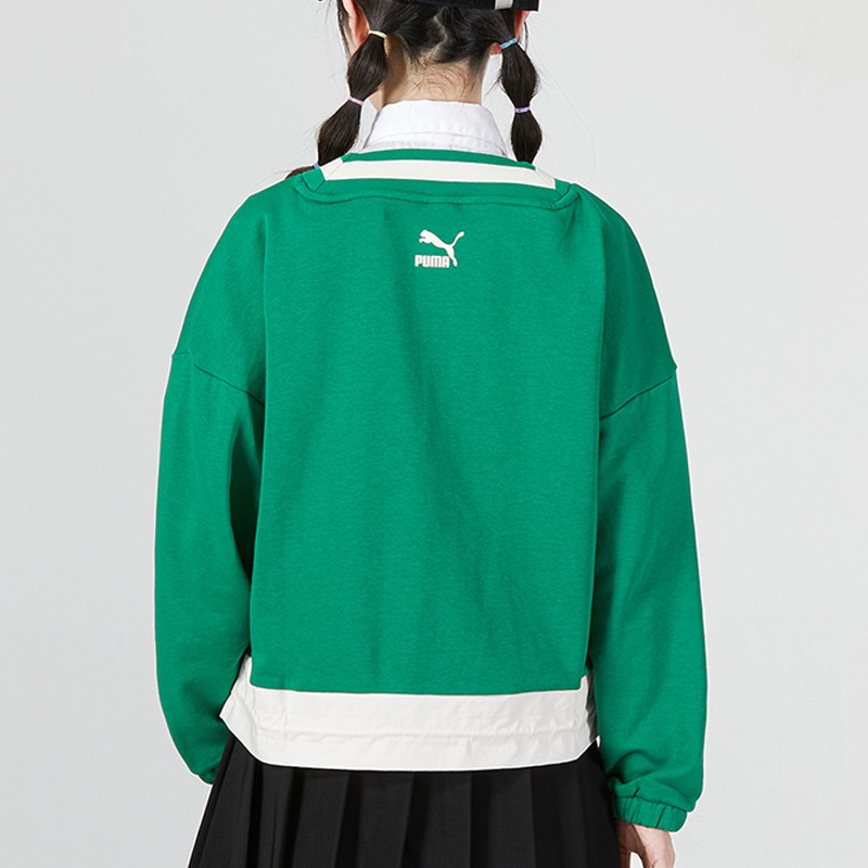 Puma Women Fashion V neck Sweatshirt — фото 3