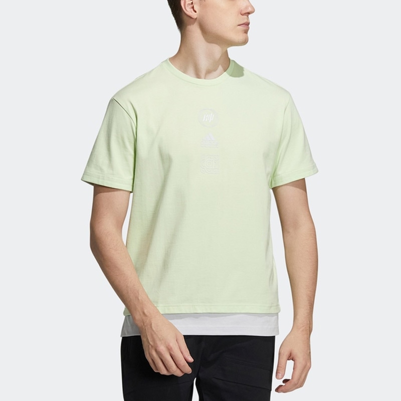 Adidas St Gfxrlx Tee Lime Green — фото 2