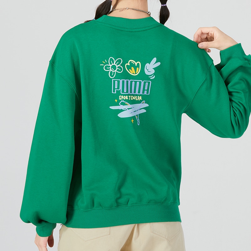 Puma Women Fashion Sweatshirt Logo — фото 3