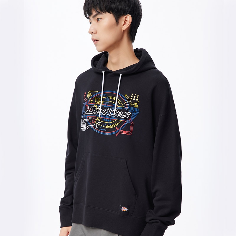 Dickies Pullover Hoodie Black — фото 3