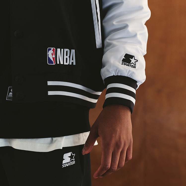 Starter x NBA Suns Jacket Black — фото 7