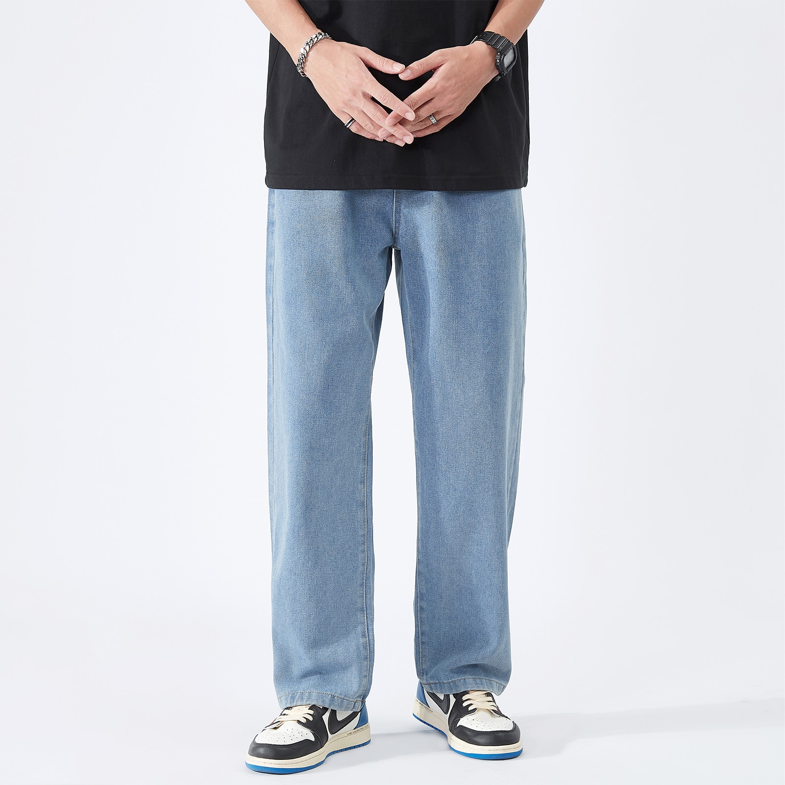 Brnr Basic Washed Loose Jeans — фото 2