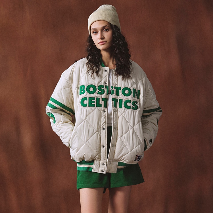 Starter x NBA Celtics Varsity Jacket — фото 6