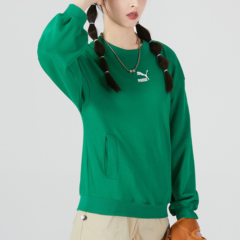 Puma Women Fashion Sweatshirt Logo — фото 4