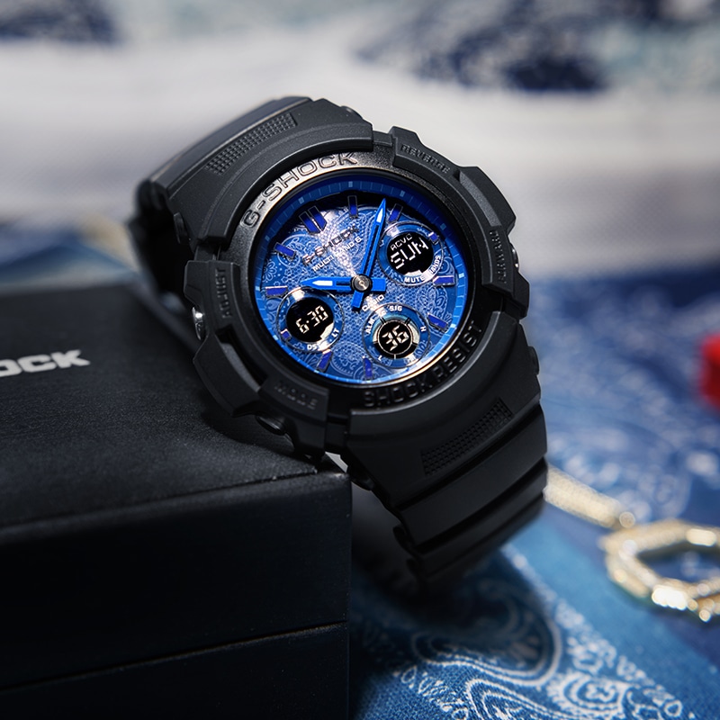 Casio G-SHOCK AWG-M100SBP-1APR — фото 3
