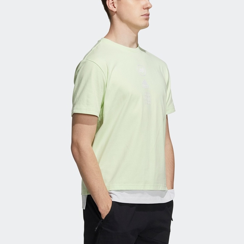 Adidas St Gfxrlx Tee Lime Green — фото 4
