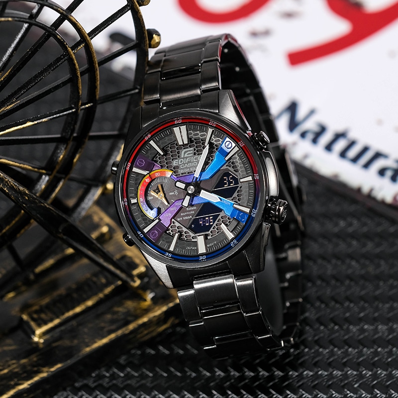 Casio EDIFICE ECB-S100YHG-1APR — фото 6