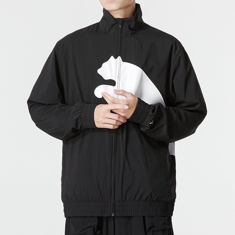 Puma Train Big Cat Lined Woven Fz Jacket — фото 3