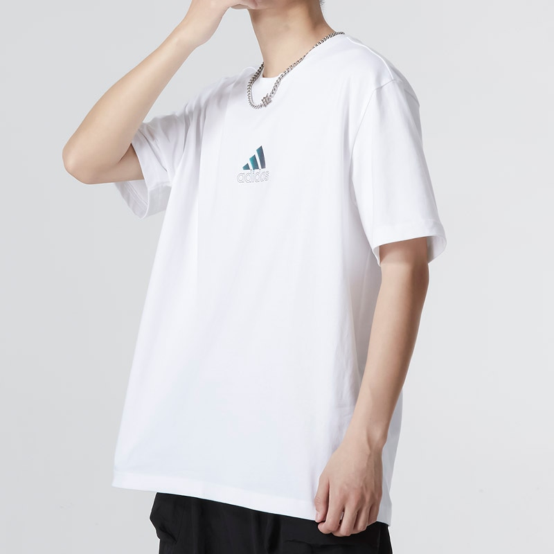 Adidas U JF SS Tee 2 White — фото 4