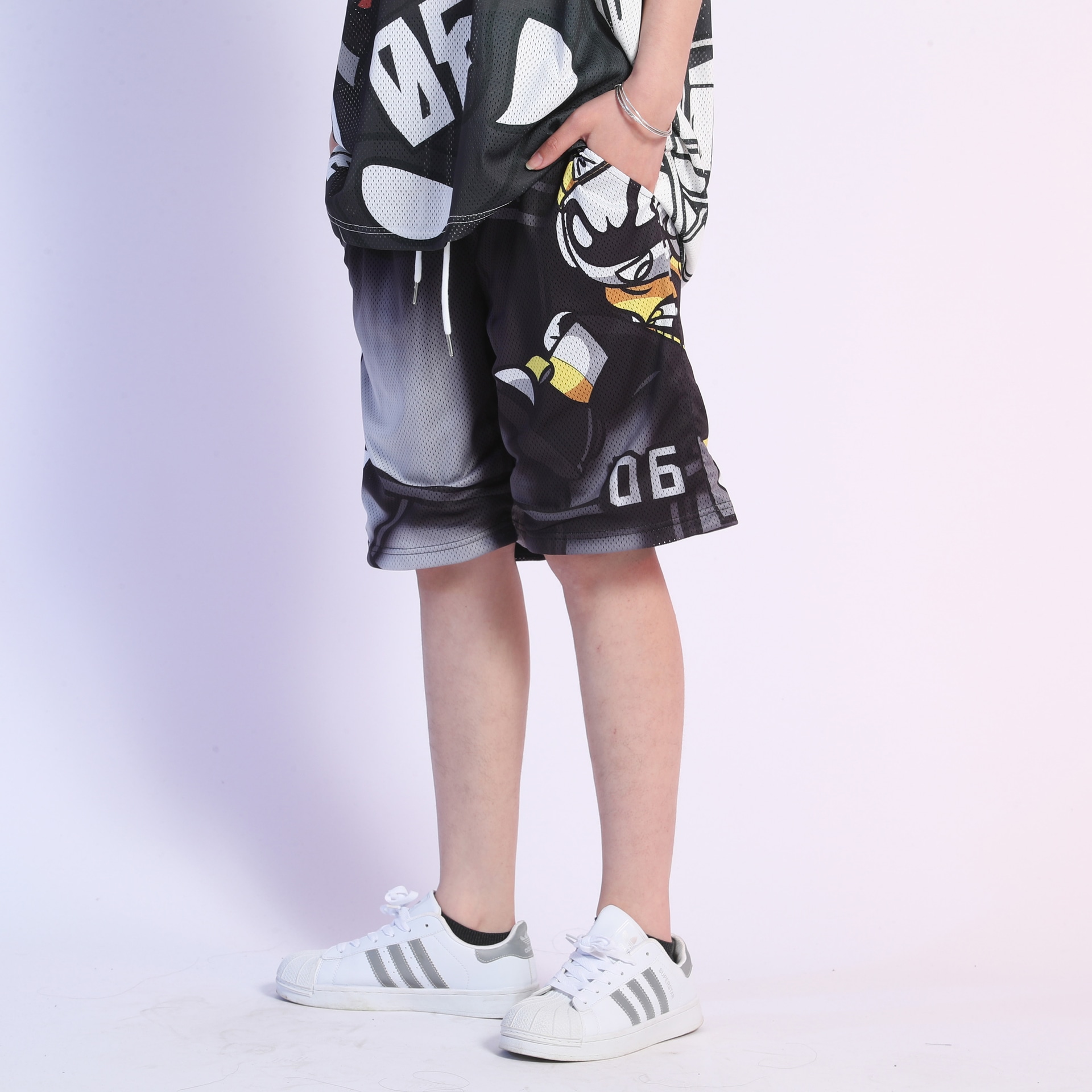 Firemonkey Basketball Shorts Black — фото 2
