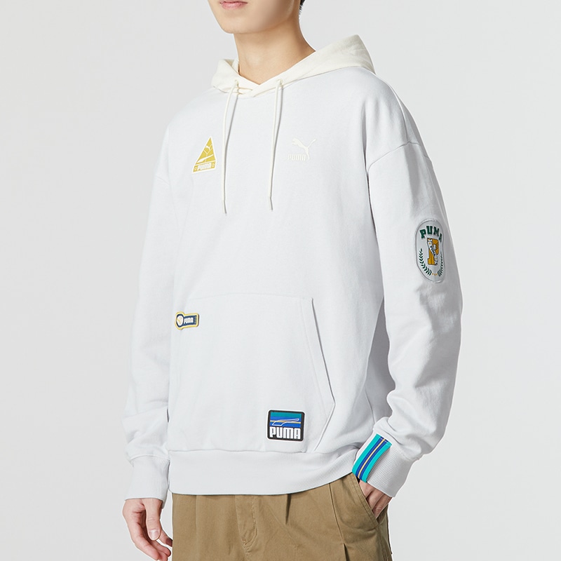 Puma Team Badge Hoodie — фото 4
