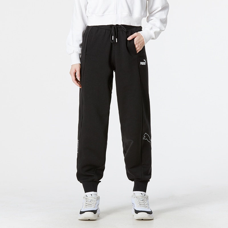 Puma Power Colorblock High-waist Pants Tr Logo — фото 3