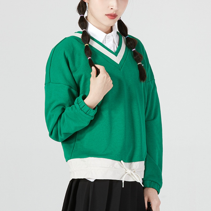 Puma Women Fashion V neck Sweatshirt — фото 2
