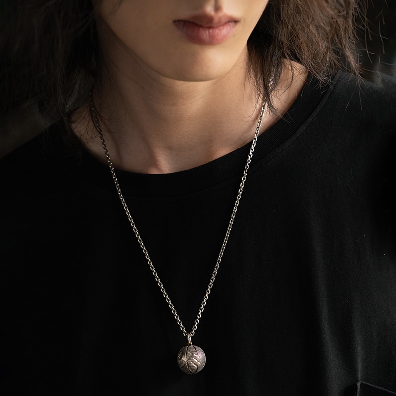 Ruibeila S925 Silver Basketball Pendant Necklace — фото 4