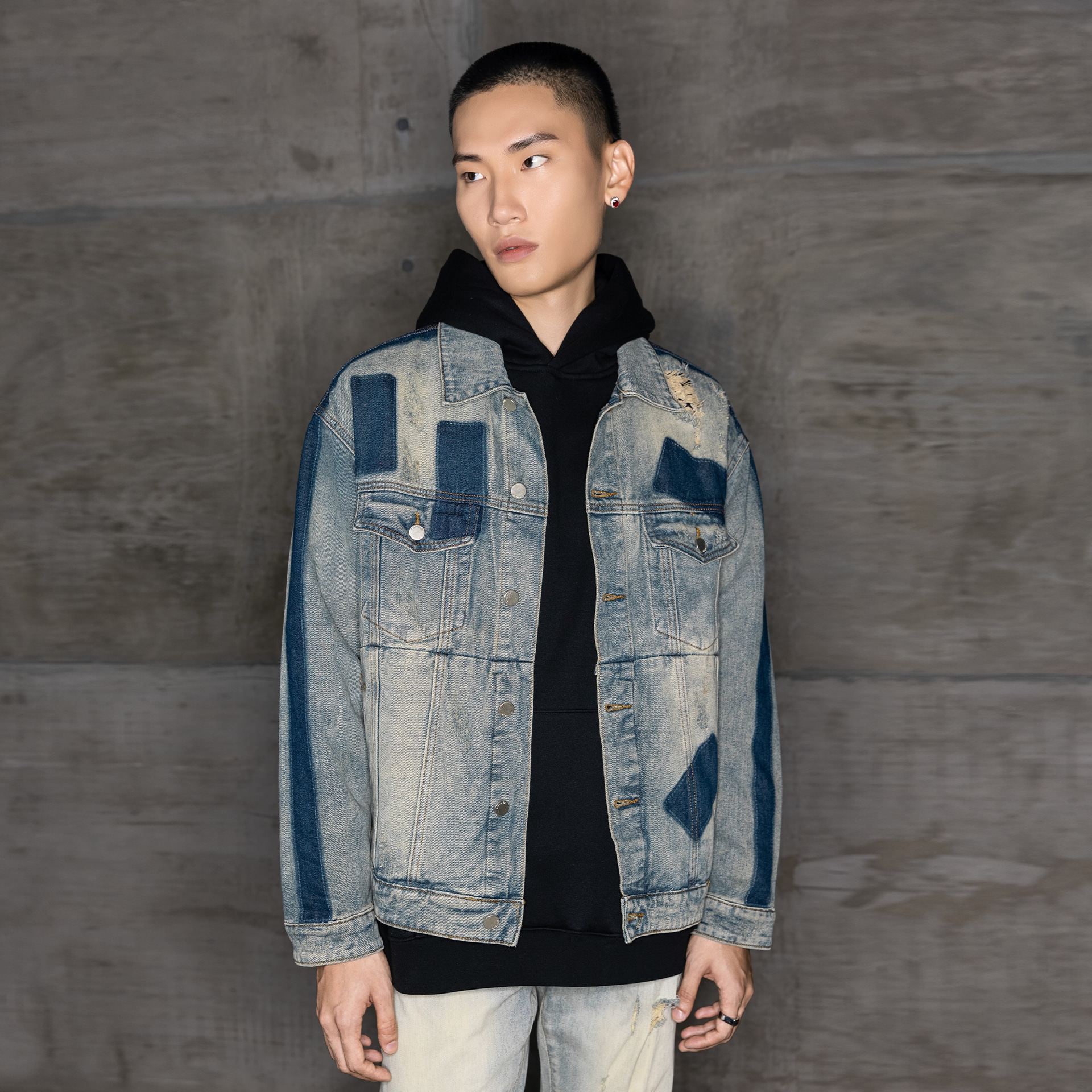 Xinyinsu Denim Jacket — фото 7