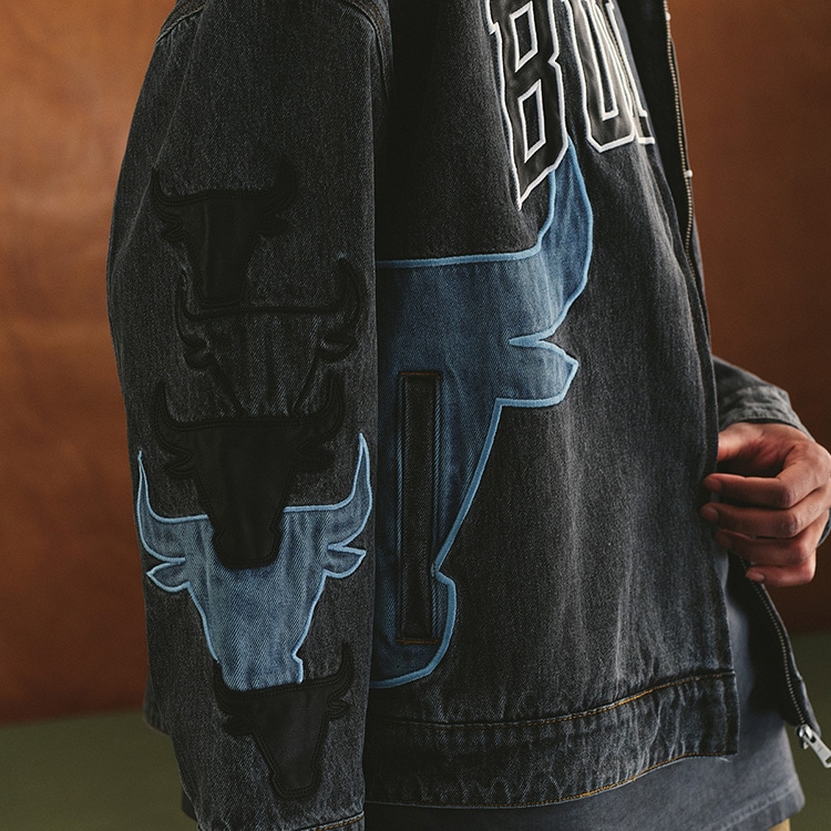 Starter x NBA Bulls Denim Jacket — фото 10