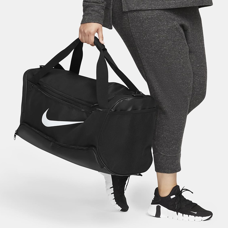 Nike Large Logo Duffel Bag Black — фото 5