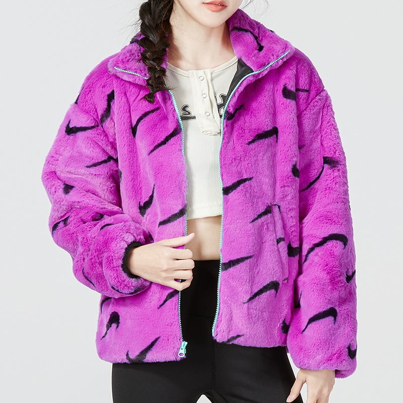 Nike W Nswfx Fur Aop Jkt — фото 2
