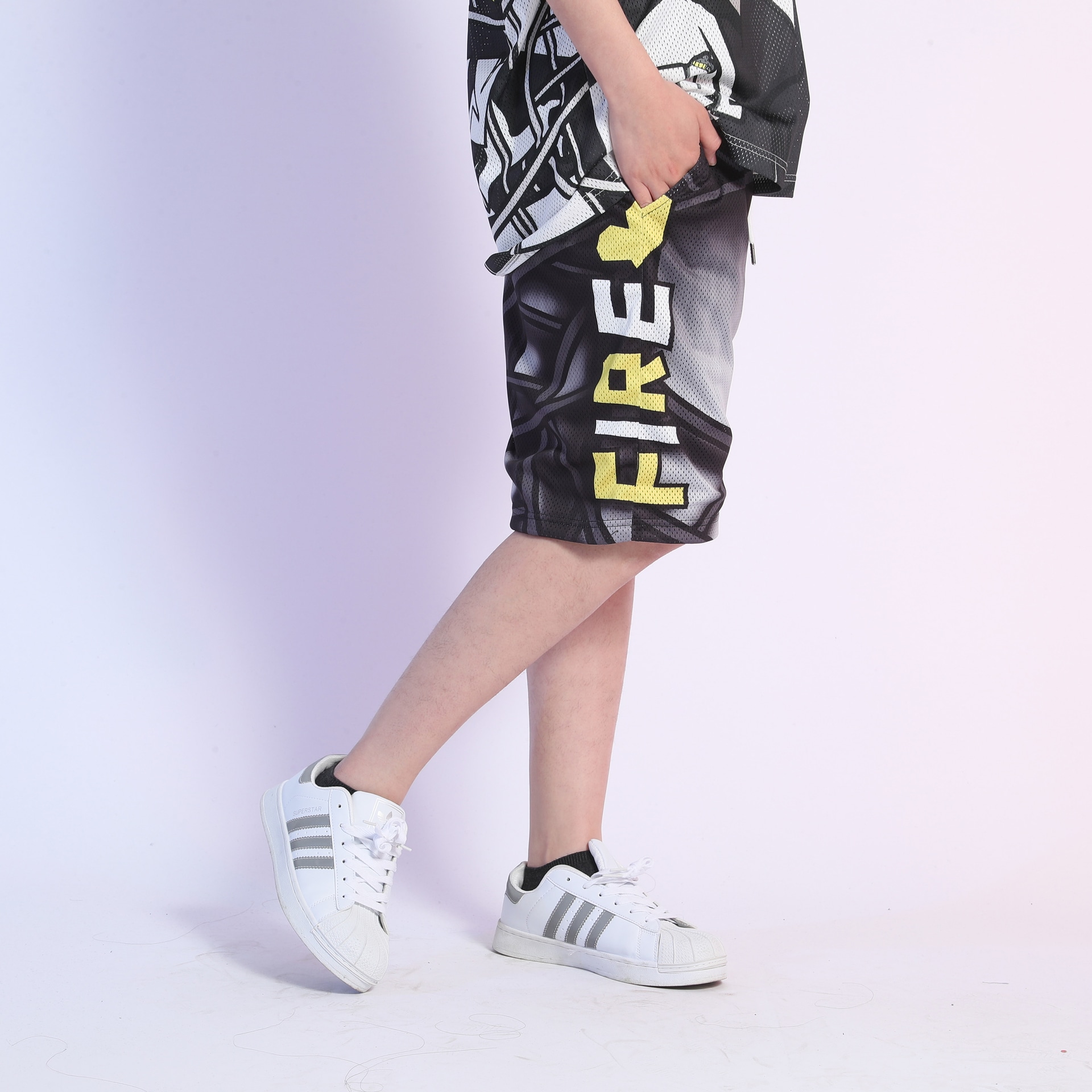 Firemonkey Basketball Shorts Black — фото 3