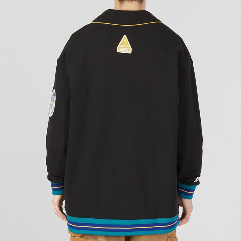 Puma Team Badge V-neck Jacket Tr Logo — фото 3
