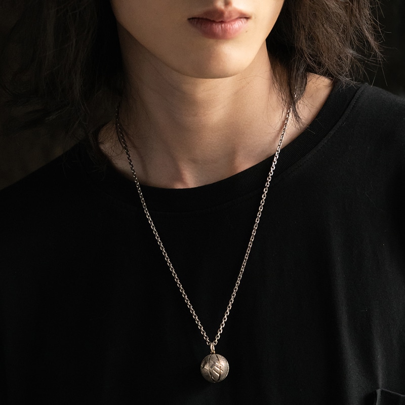 Ruibeila S925 Silver Basketball Pendant Necklace — фото 7