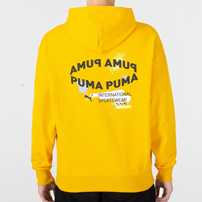 Puma Oversize Trend Graphic Hoodie Logo — фото 3
