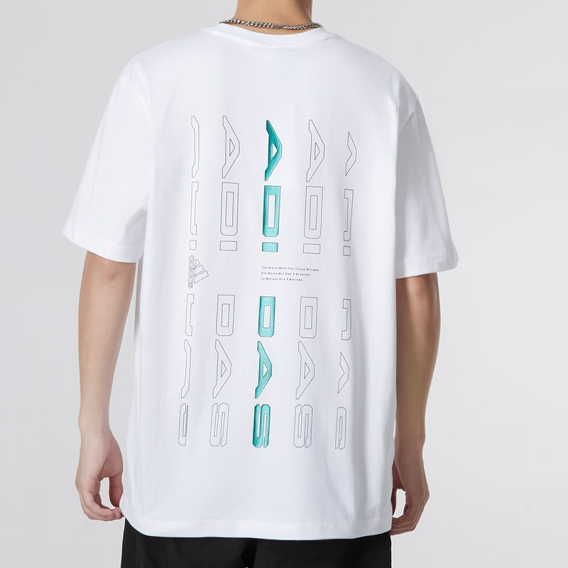 Adidas U JF SS Tee 2 White — фото 3