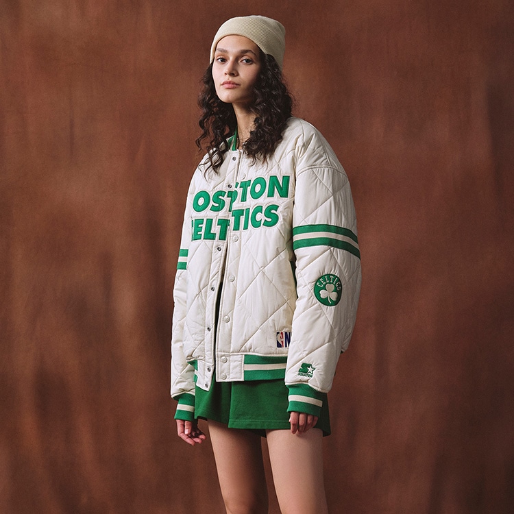 Starter x NBA Celtics Varsity Jacket — фото 2