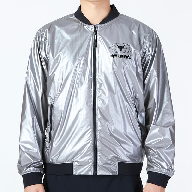 Under Armour Pjt Rck Dsrpt Bmbr Jkt Logo — фото 2