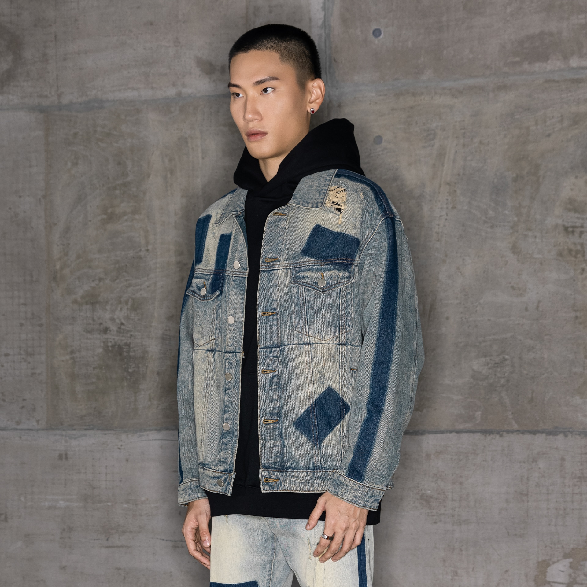 Xinyinsu Denim Jacket — фото 4